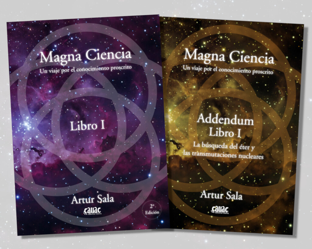 portadas unificadas de la primera parte de la obra Magna Ciencia